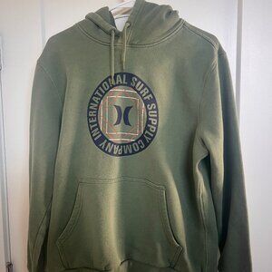 Hurley Hoodie – Size Medium, Green